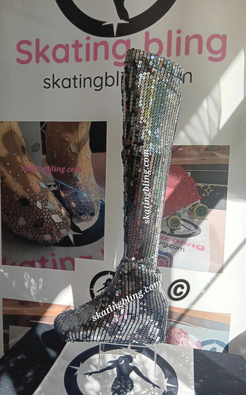 Over the knee mirror shine